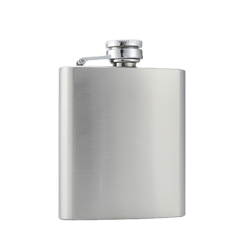 6oz Hip Flask - Stainless Steel Portable Liquor Flask for Travel, Camping & Gifting