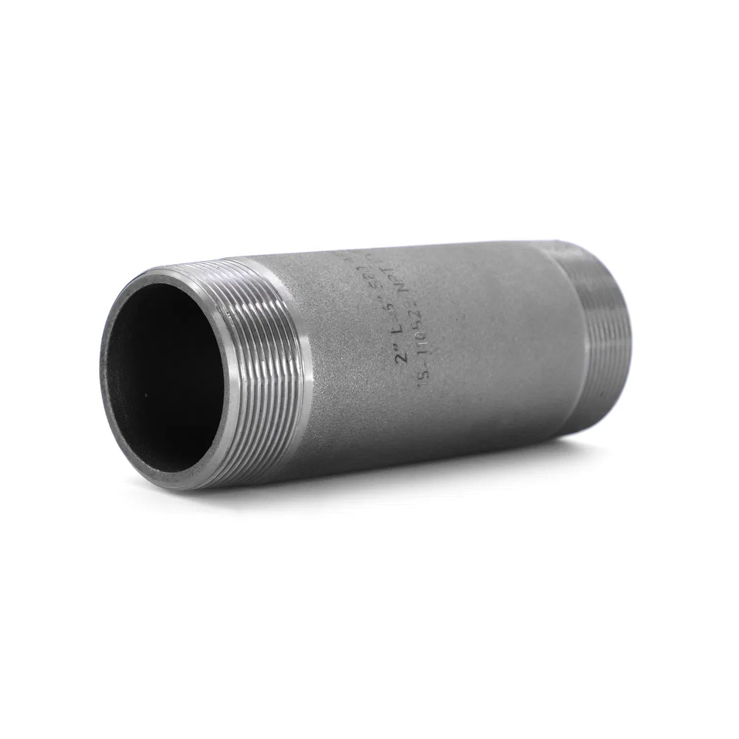 Durable Steel Pipe Fittings with Threaded Nipples for Versatile Connections