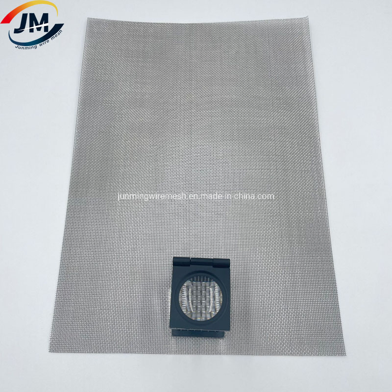 304 Stainless Steel Woven Wire Mesh Window Screen Security Mesh Roll for Balcony Porch Cabinets