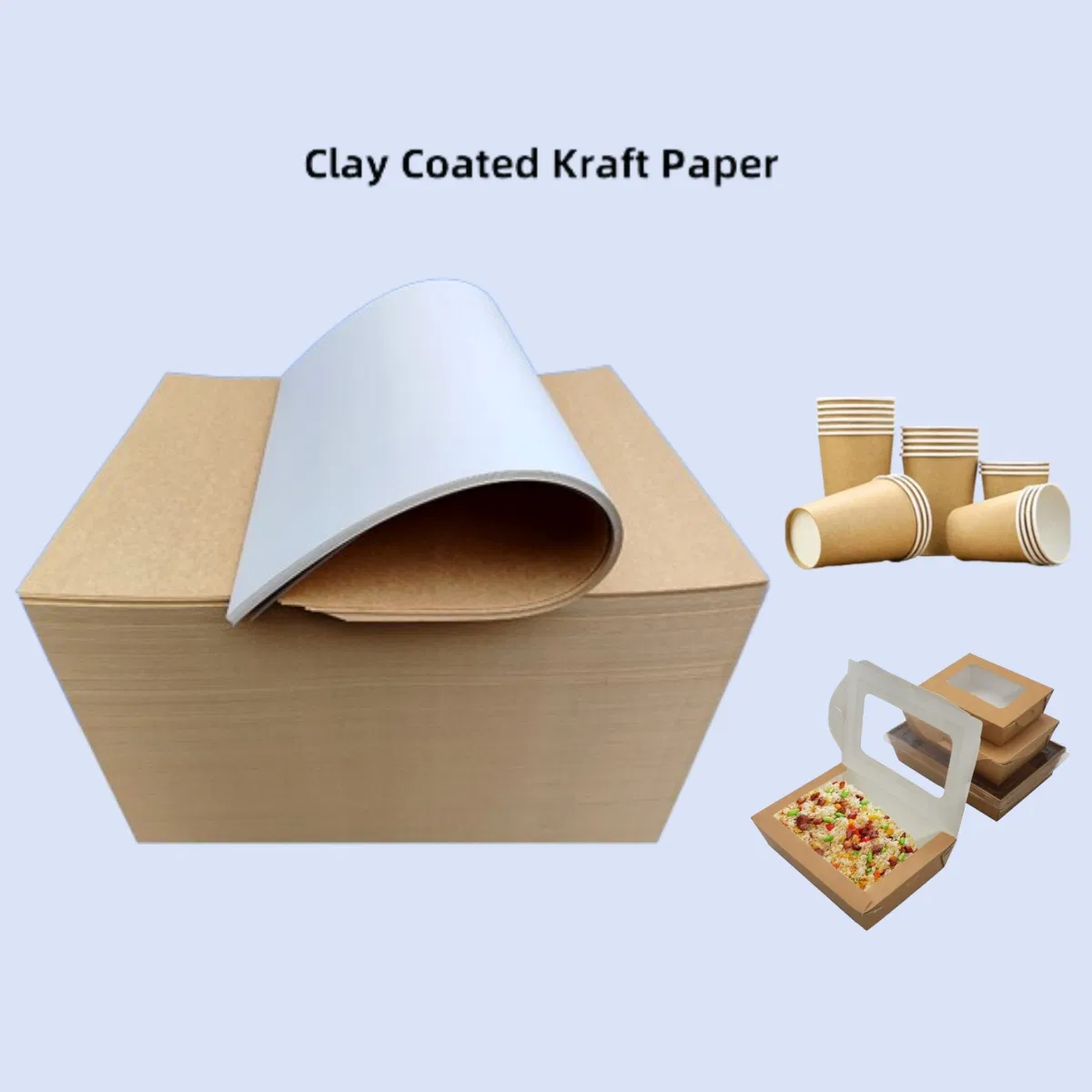 230g 250g Fbb Board Ivory Gc1 Board White Paper in Sheet