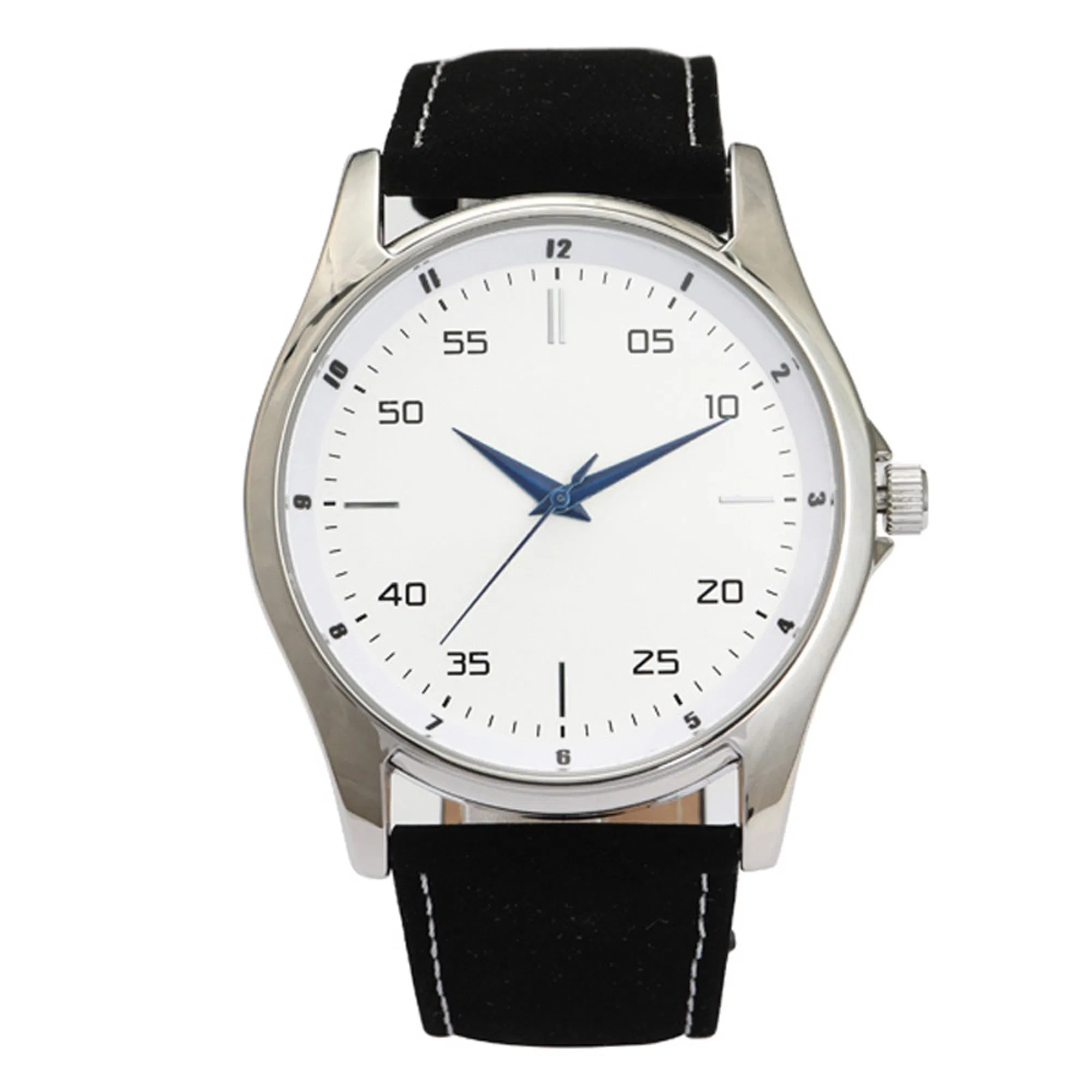 Date Feature Women's Indiglo Easy Reader Quartz Analog Leather Strap Watch