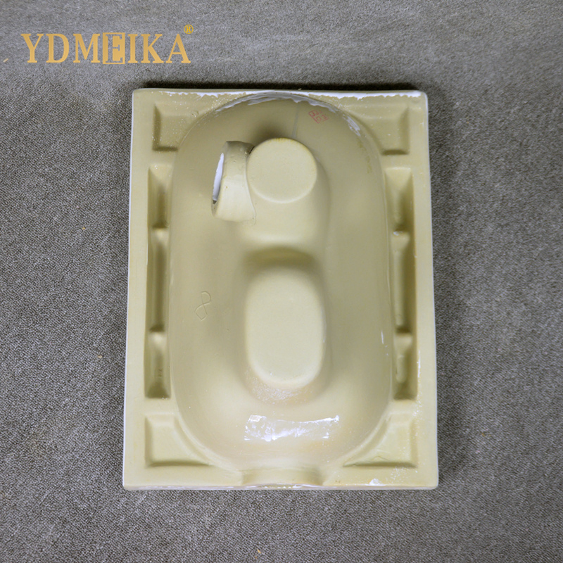 One-Piece Molding High Temperature Firing Ceramic Squatting Pan Equipped with S-Trap