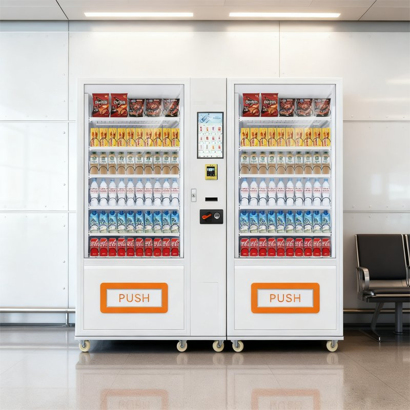 Customized Remote Monitoring Vending Machine for Bottled Drinks