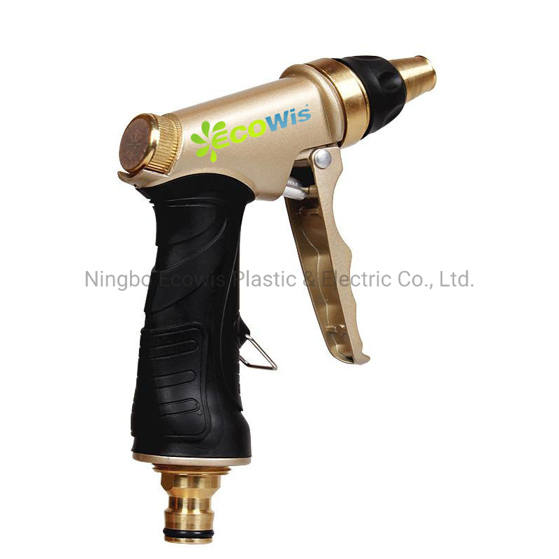 Quick Coupling Heavy Duty Metal Garden Hose Spray Nozzle