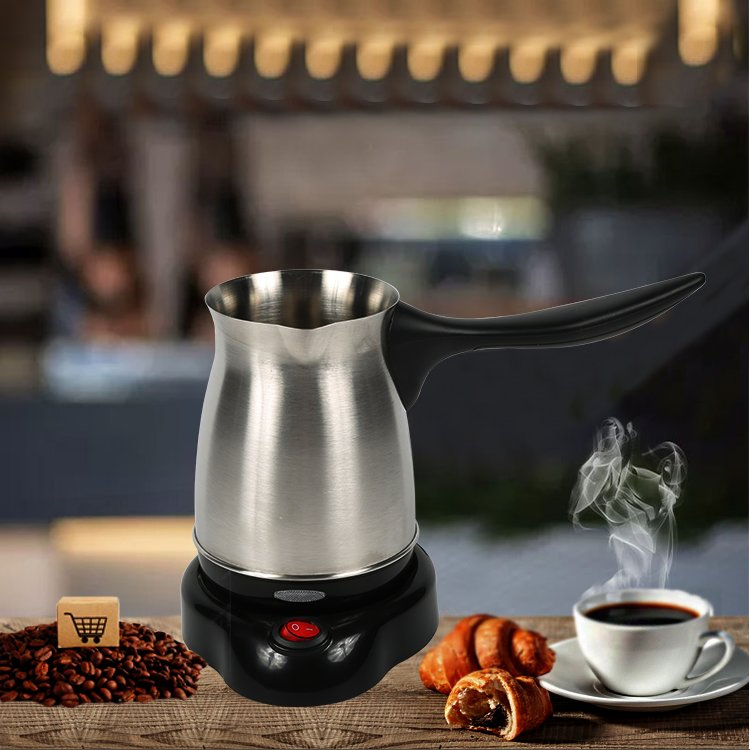 Portable Stainless Steel coffee Maker Machine Electric Turkish Tea Pot Kettle for Coffee