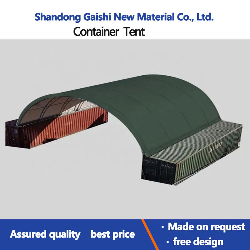 High Quality Outdoor Tent Canopy 40FT 20FT Container Roof Shelter Tent for Storage Machine