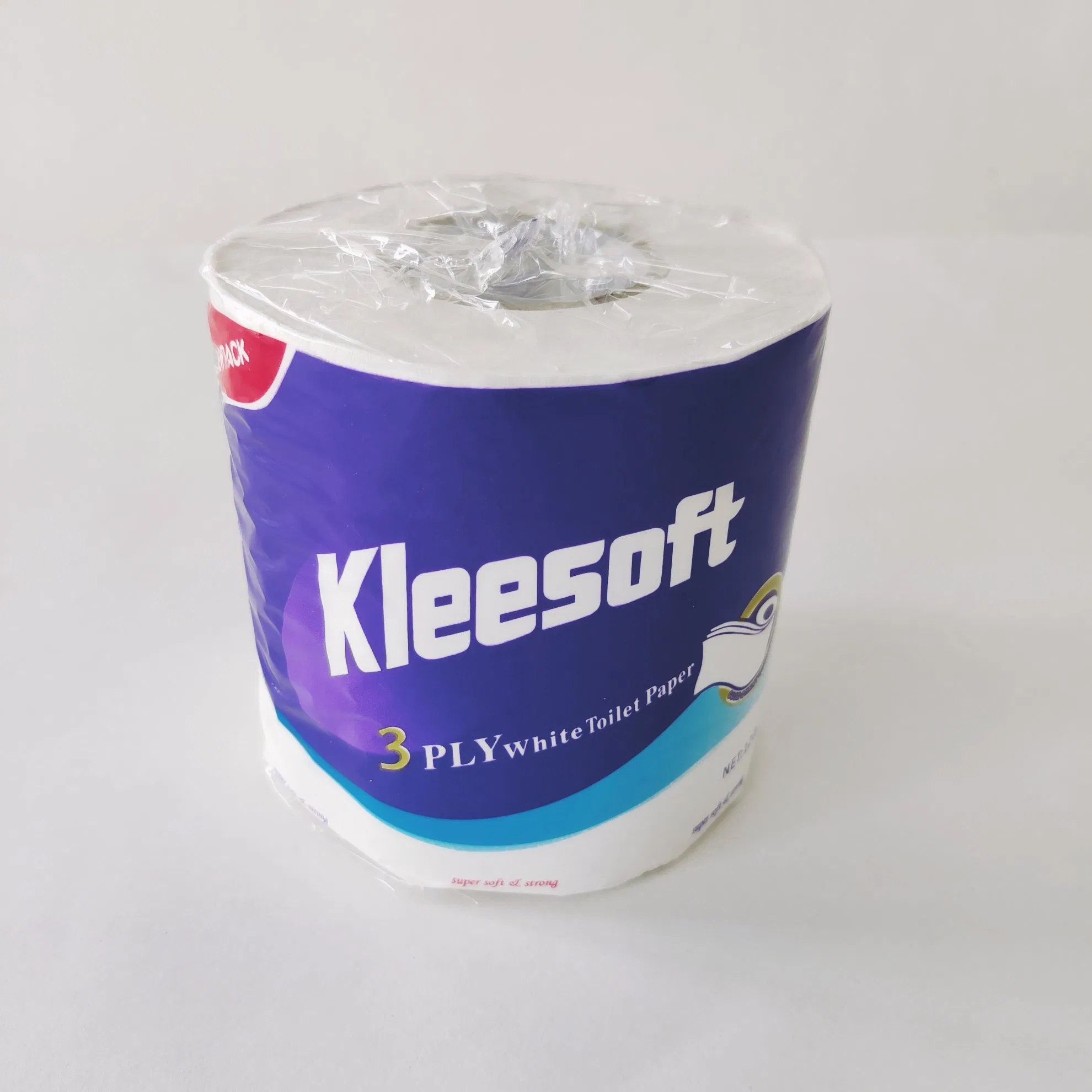 Wholesale High Quality Sanitary Disposable Printed Jumbo Roll Toilet Tissue Paper for Bathroom/Hotel/Home