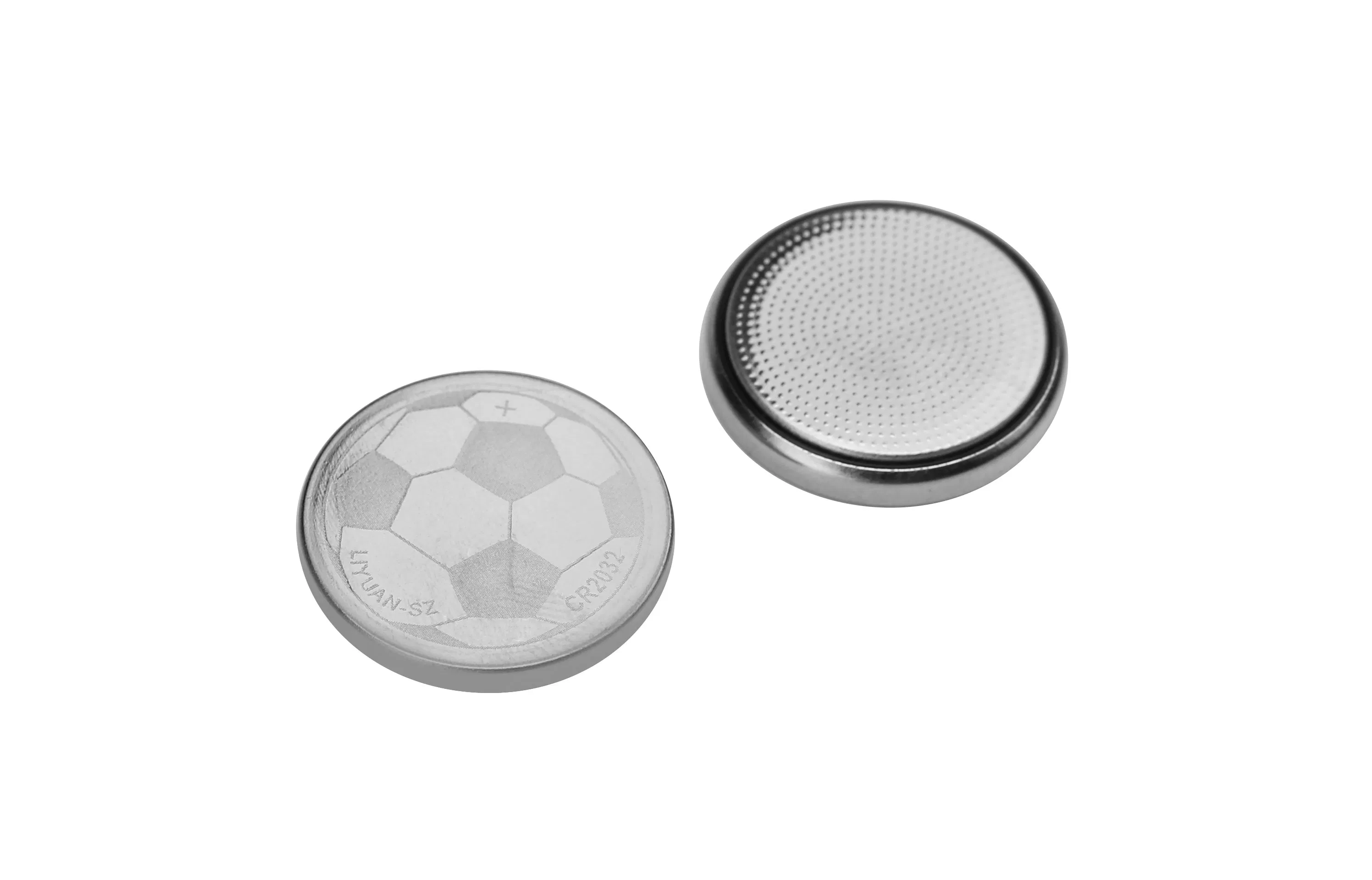 Батарейка CR2016 3V с дизайном футбольного мяча