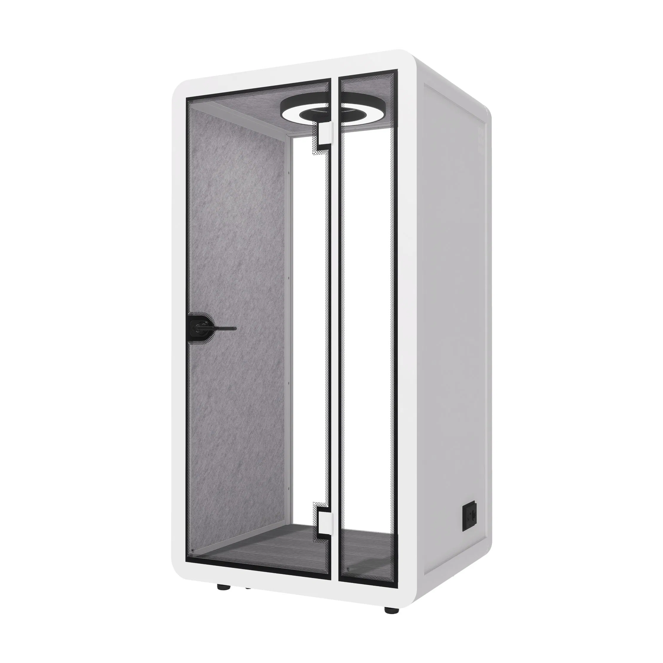 One Person Private Soundproof Booth for Open Office Coworking Space
