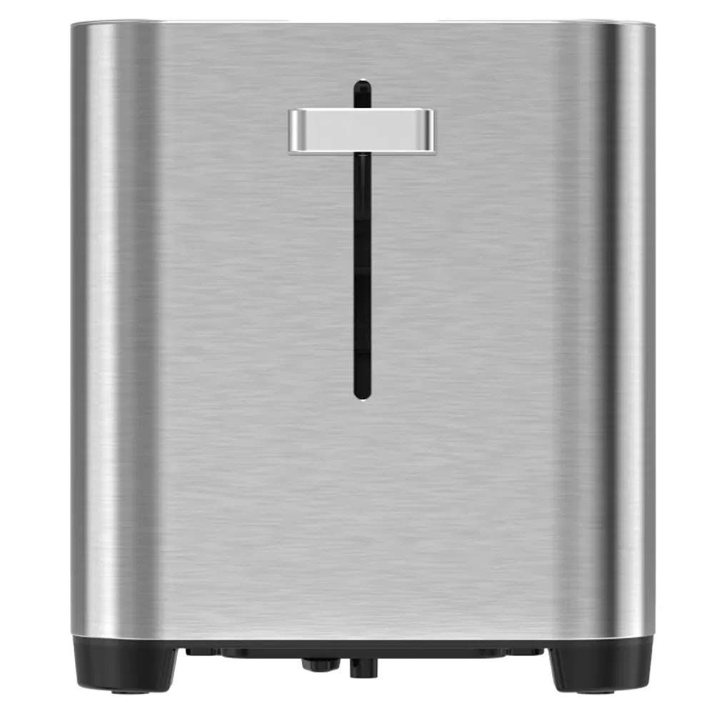 Sleek 2 Slice Digital Toaster with Adjustable Browning Control for Perfect Toast