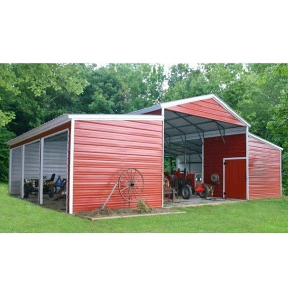 SC225 Foldable Mobile Waterproof Outdoor Garage Canopy Storage Shed Portable Metal Frame Carport