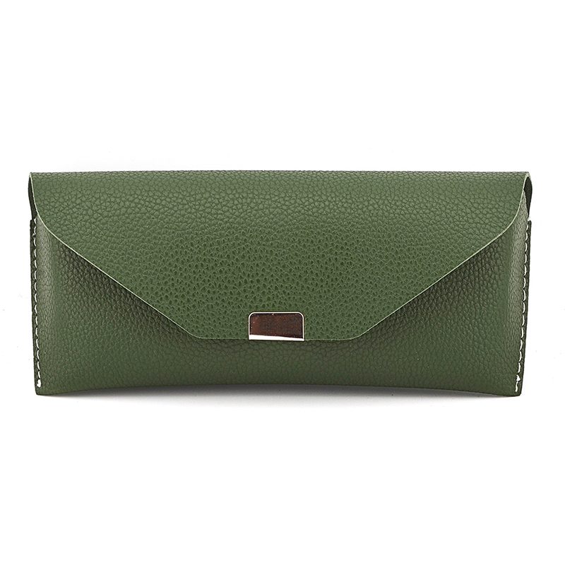 Wholesale Fashion Leather Soft Magnets Leather Glasses Sunglasses Case From China