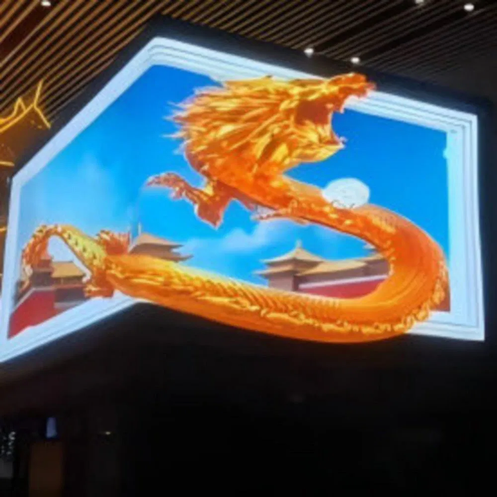 Low Carbon Emissions Flex Transparent LED Thin-Film Screen for Subway Stations