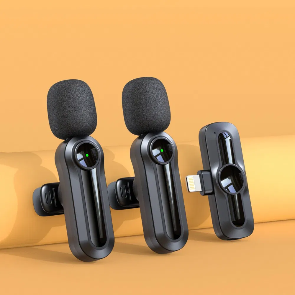 Hot Selling Wireless Collar Microphone Live Audio Reception Wireless Microphone