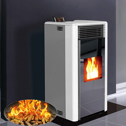 Fireplace for sale red indoor cast iron smokeless biomass wood pellet stove