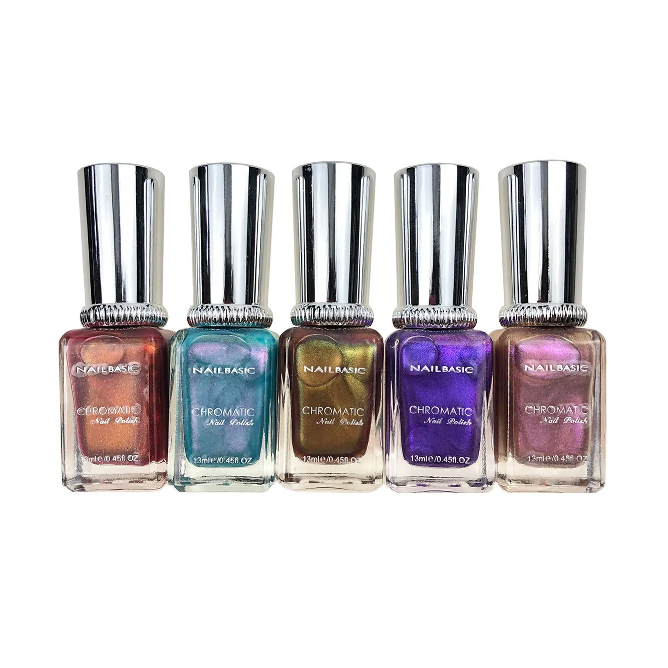 Long Lasting Eco-Friendly Metallic Nail Polish