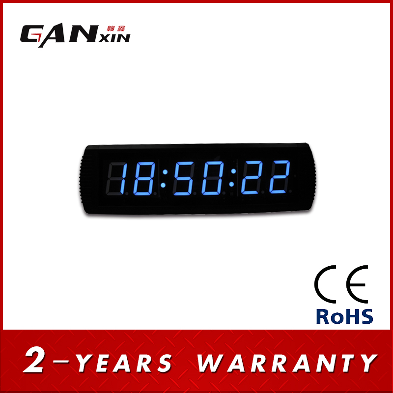 [Ganxin] 3" LED Clock Time Clock with Stopwatch Function