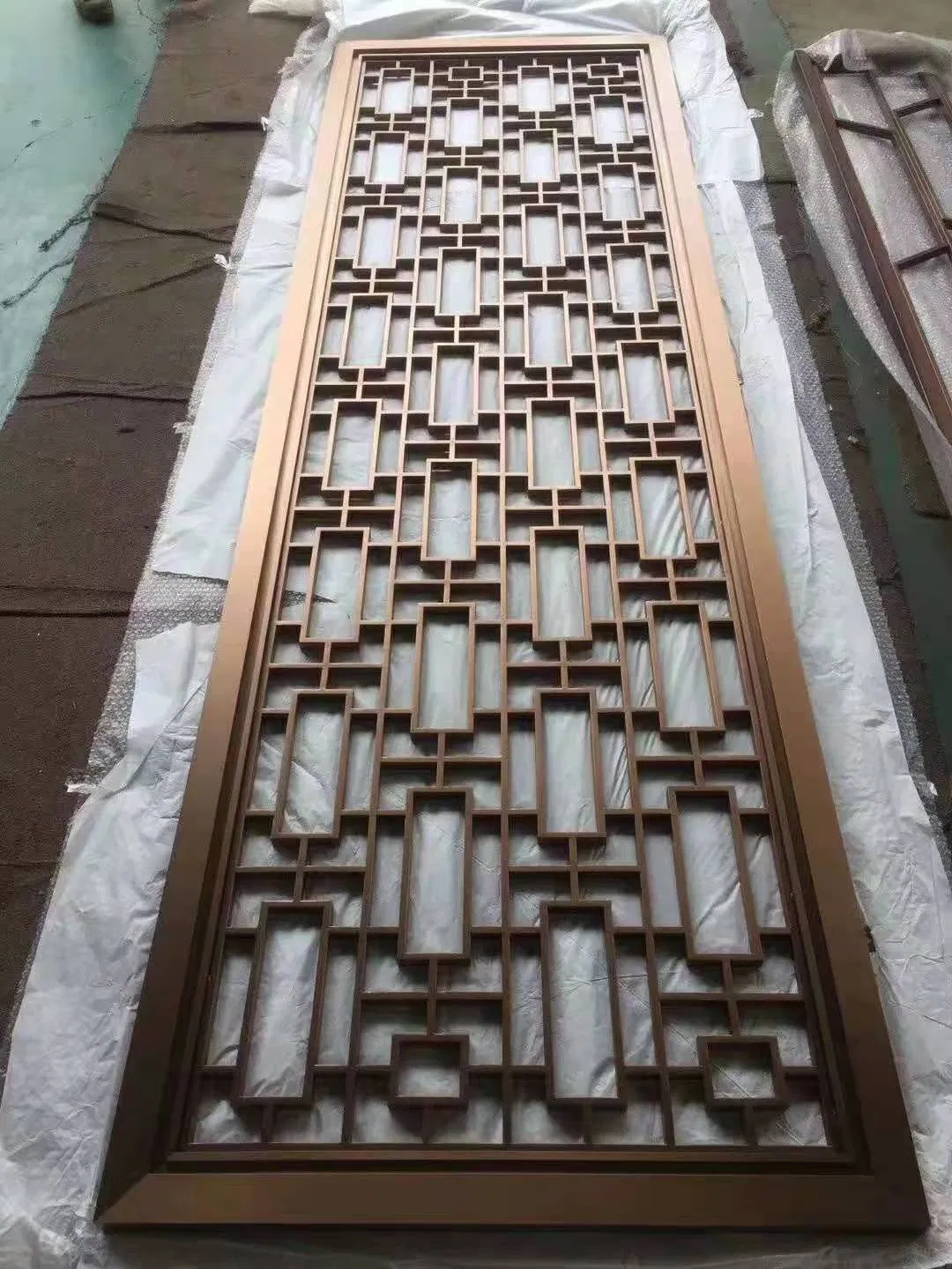 Modern Stainless Steel Laser Cut Room Divider Screen Panels