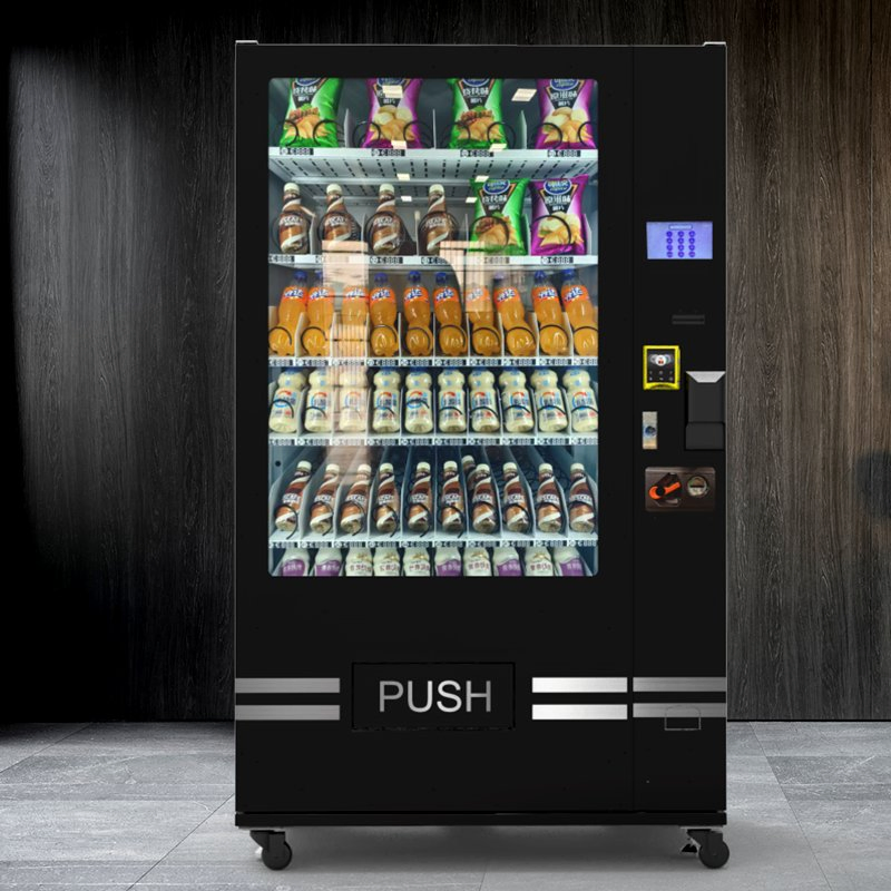 Innovative Products Smart Bagged Self-Service Water Snack Vending Machine Maquina