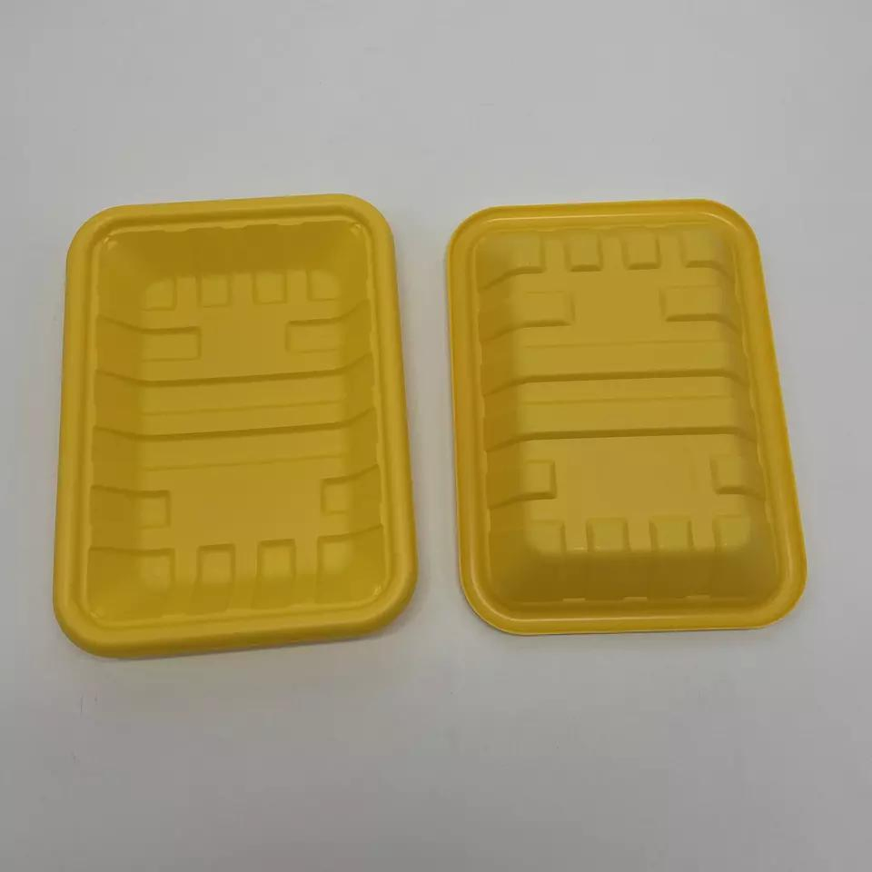 Sustainable PLA Disposable Trays for Fresh Meat, Fruits, and Veggies
