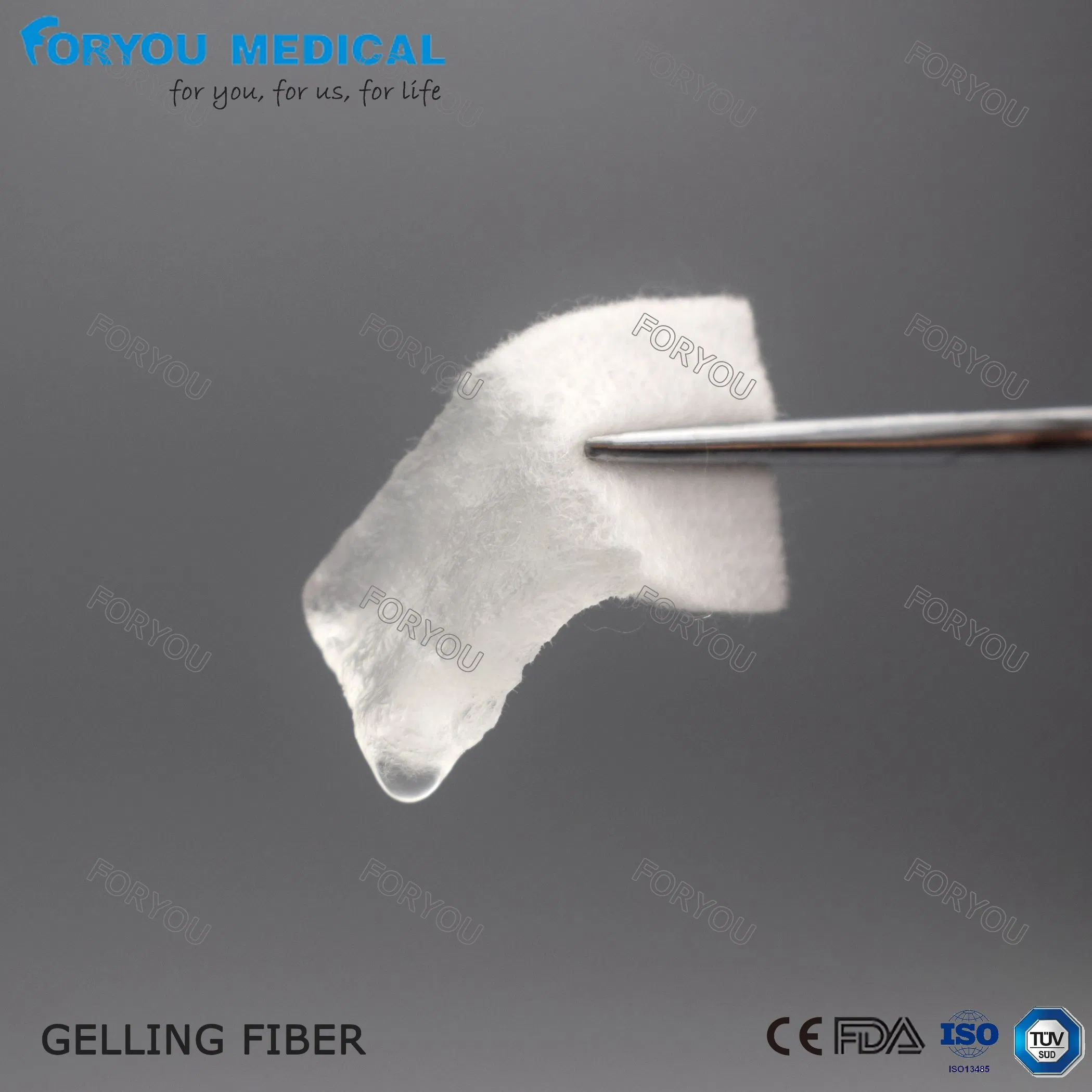 Medical Gelling Fiber for Heavy Wound Management