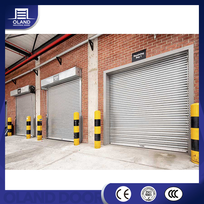 Heavy Durable Windproof Steel Security Roller Shutter Door Insulated Industrial Galvanized Stainless Roll up Door Metal Rolling Garage Doors for Warehouse