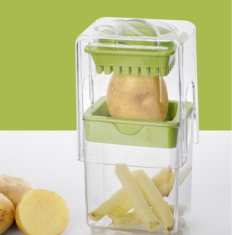 French Fry Cutter Fruit Slicer Kitchen Vegetable Chopper Kitchen Utensils