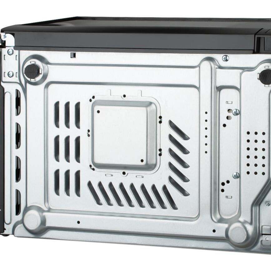 Home and Office Light Wave Visual Touch Screen Turntable Microwave Oven