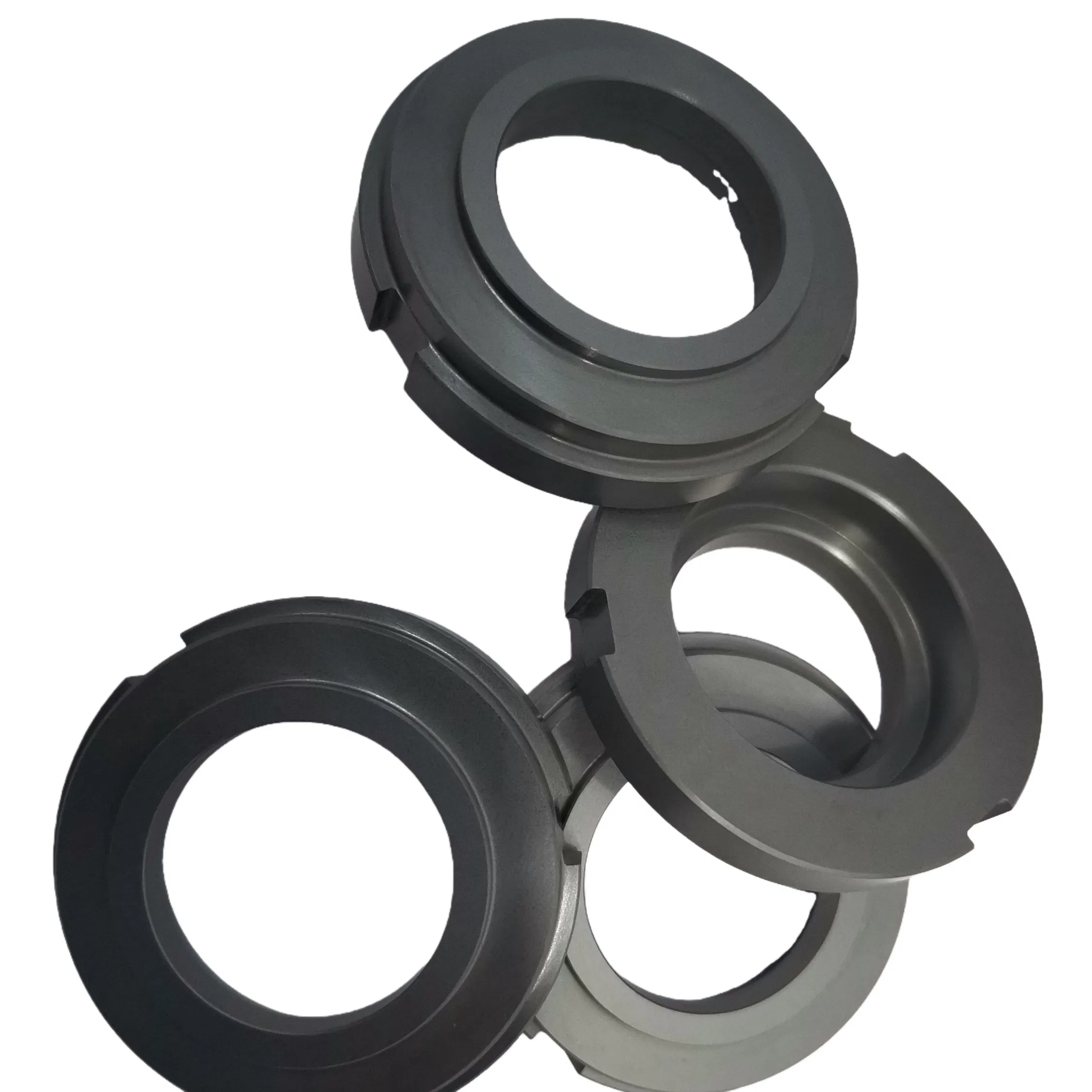 Customized Silicon Carbide Sealing Rings Sealing Gaskets Special Ceramic Parts for Water Pumps