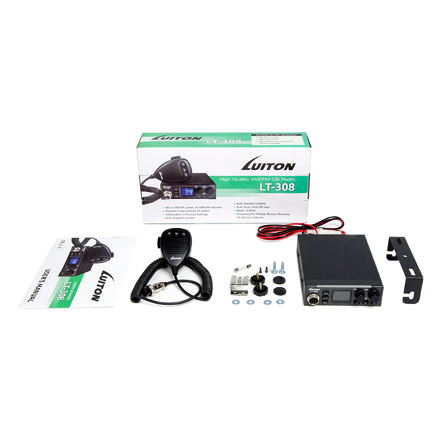 Cheap and High Quality 27MHz CB Radio Am/FM with Sq/Asq Function Lt-308
