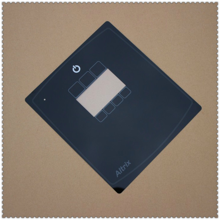 Electric Appliance Tempered LCD Glass Panel Display Control Glass Cover Front Glass