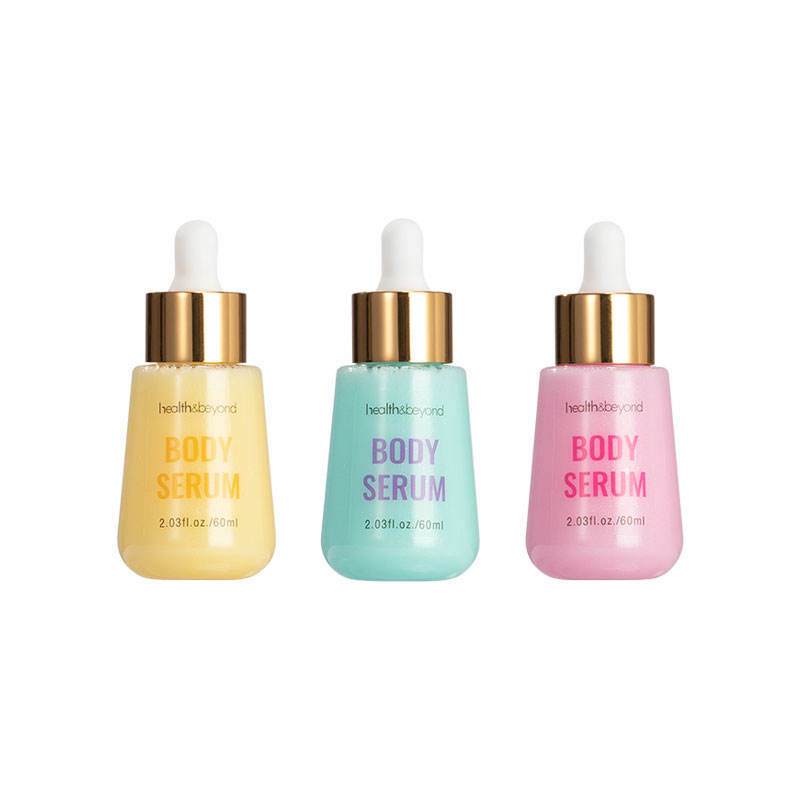 Face and Body Glow Serum Liquid Highlighter Massage Body Shimmer Oil