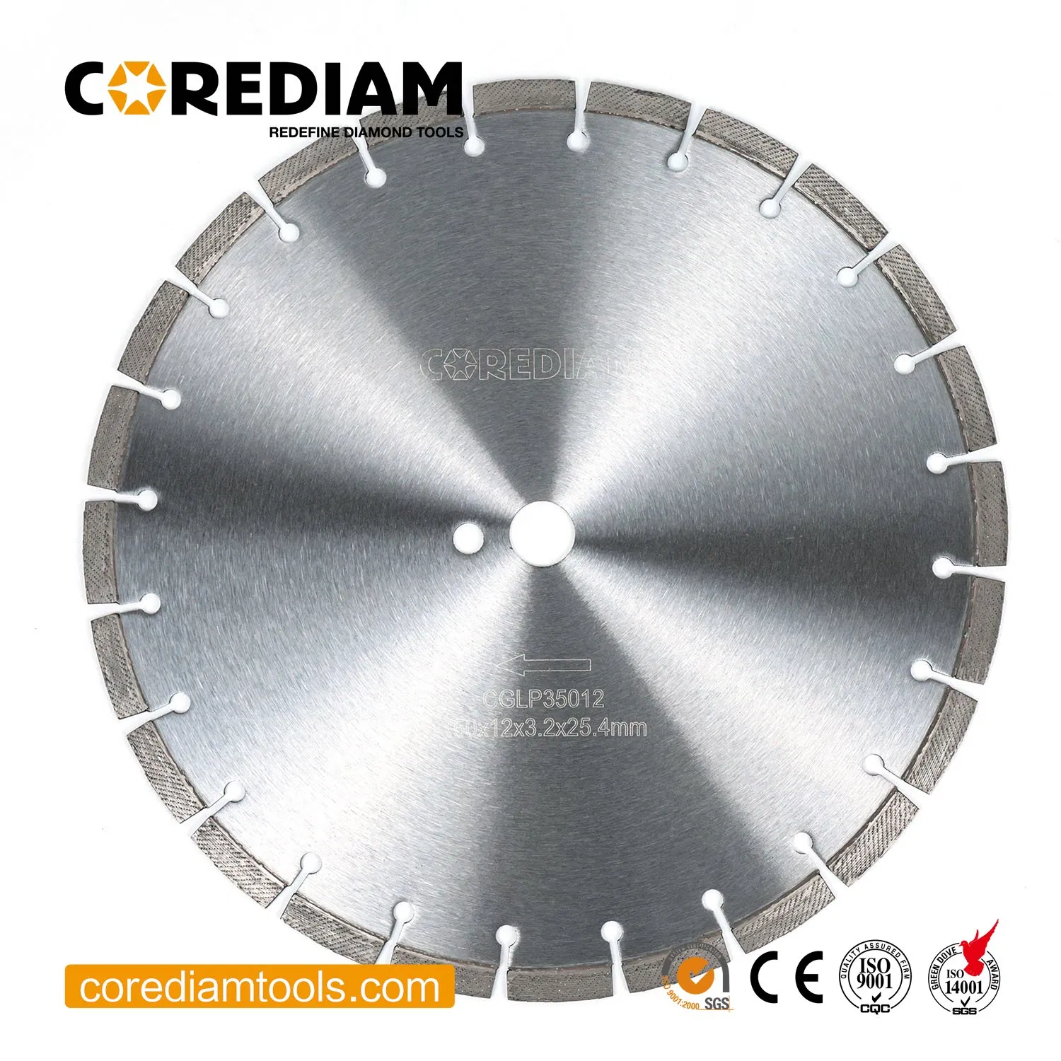 14 Inch Concrete Cutting Disc for Sale From China Diamond Tools Manufacturer