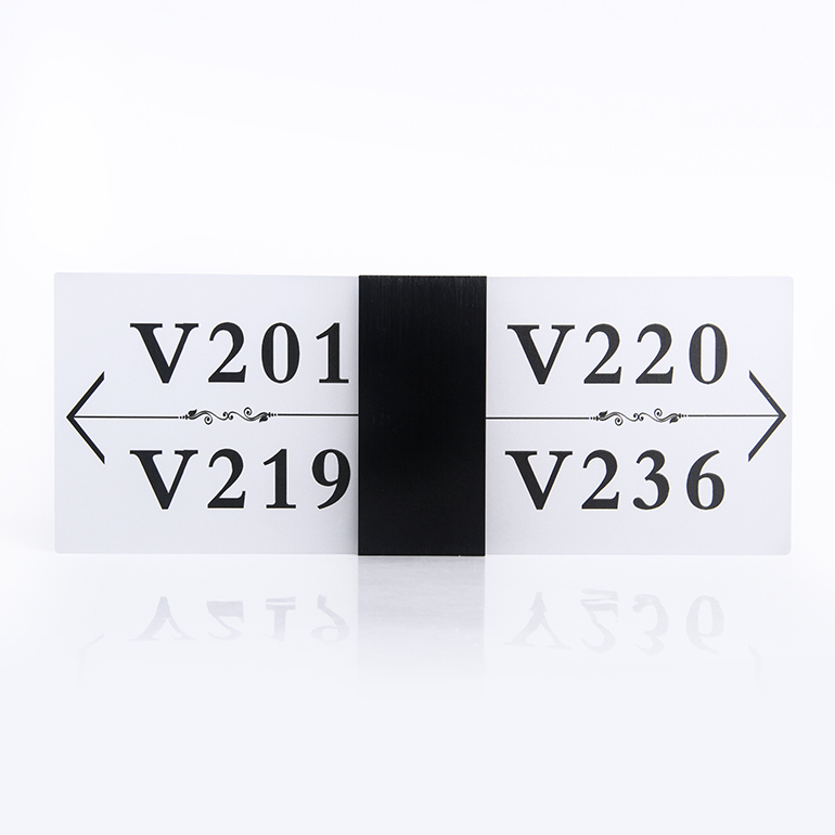 Gtd Customized LED Light Acrylic Hotel Signage with Room Number