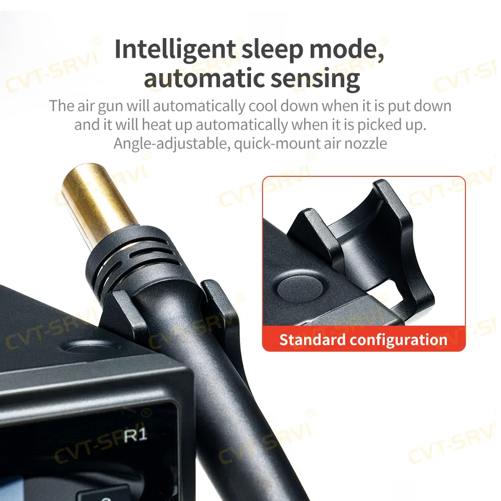 Ycs R1 High Power High Thermal Efficiency Intelligent Curve Integrated Hot Airgun for Mobile Phone Repair