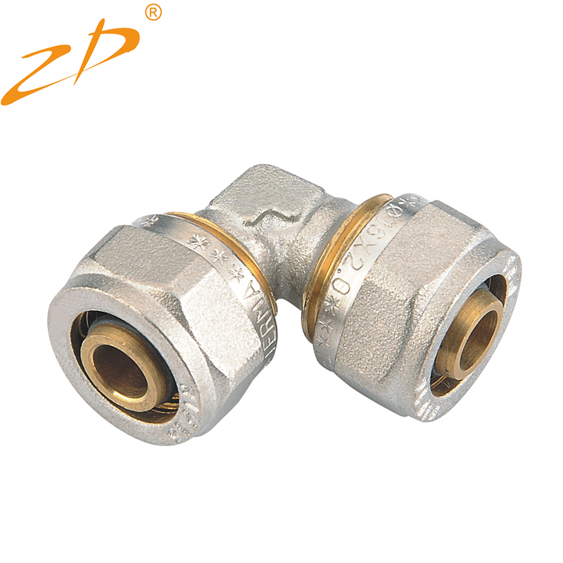 16-32mm Brass Pipe Compression Fitting Tee Female for Pex Pipe