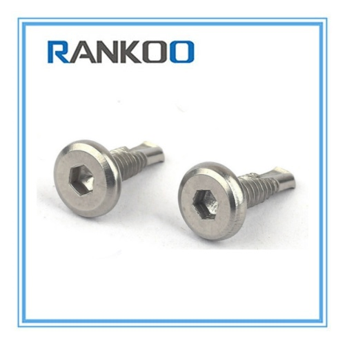 Ss 304 Ss 410 Pan Flat Head Metal Self Drill Screws