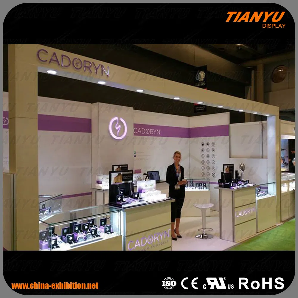 Versatile Aluminum LED Trade Show Booth Display Solution