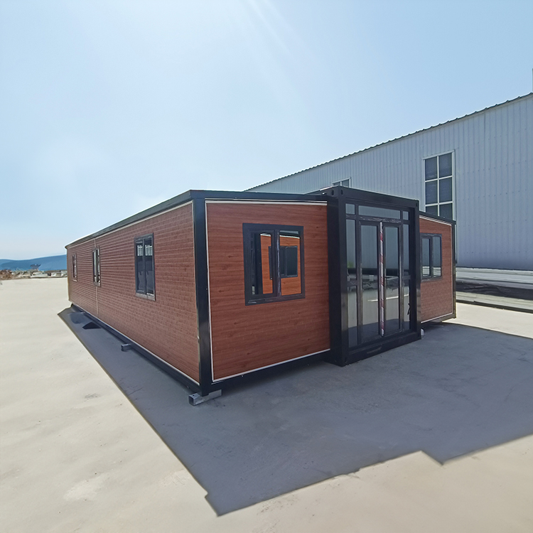 Two Three Bedrooms 20FT Steel Structure Prefabricated House Customized Design