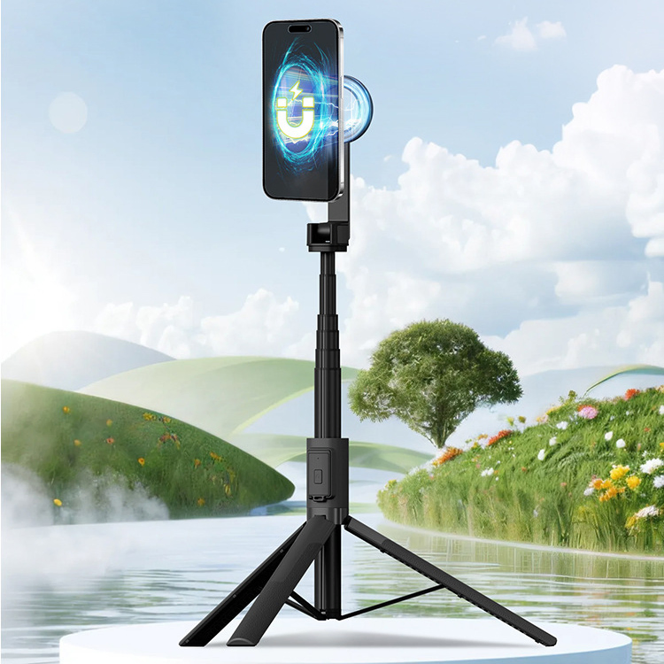 Hot Selling Bluetooth Magnetic Suction Handheld Universal Live Mobile Phone Selfie Stick