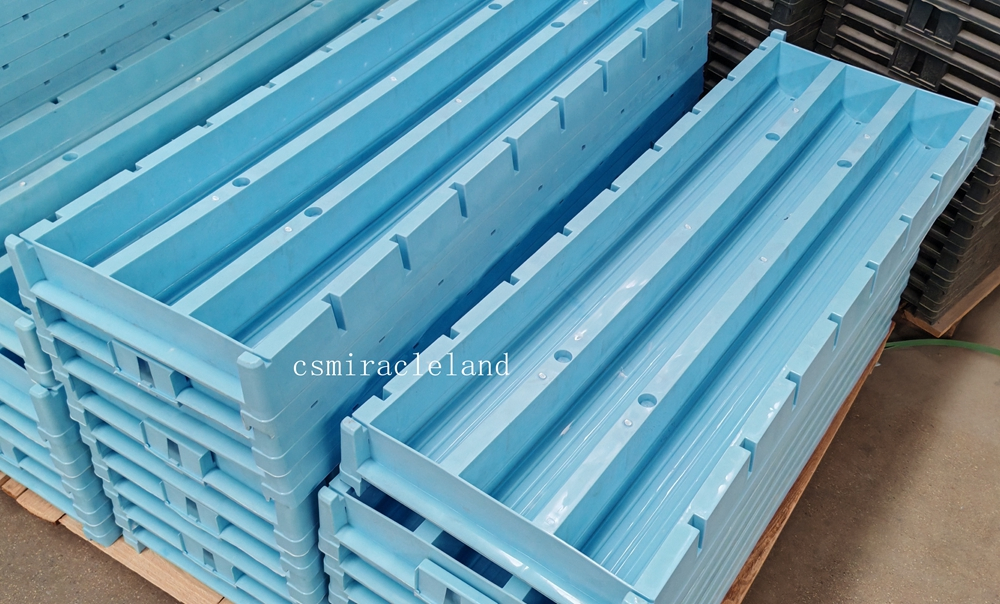 Blue Composite Plastic Material Core Trays