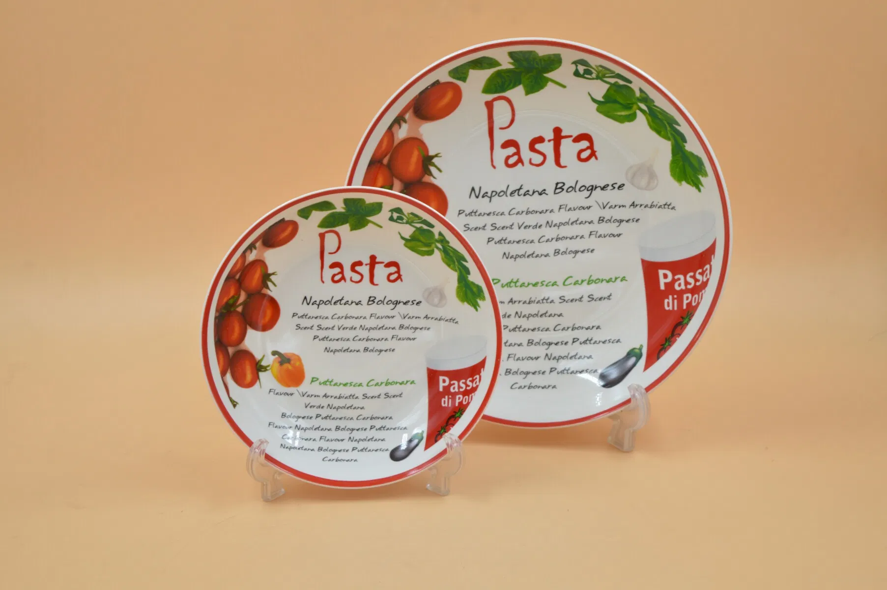 5/7 PCS Pasta Dinner Set 11" Porcelainware Ceramics Tableware