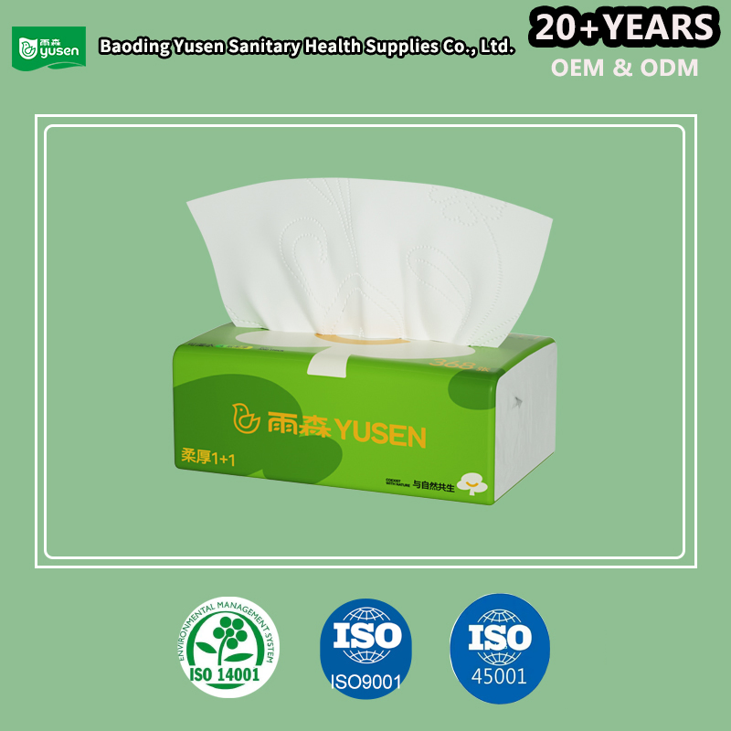 Factory Wholesale Tissue Paper 4 Ply Virgin Wood Pulp OEM Facial Tissue Paper Napkin