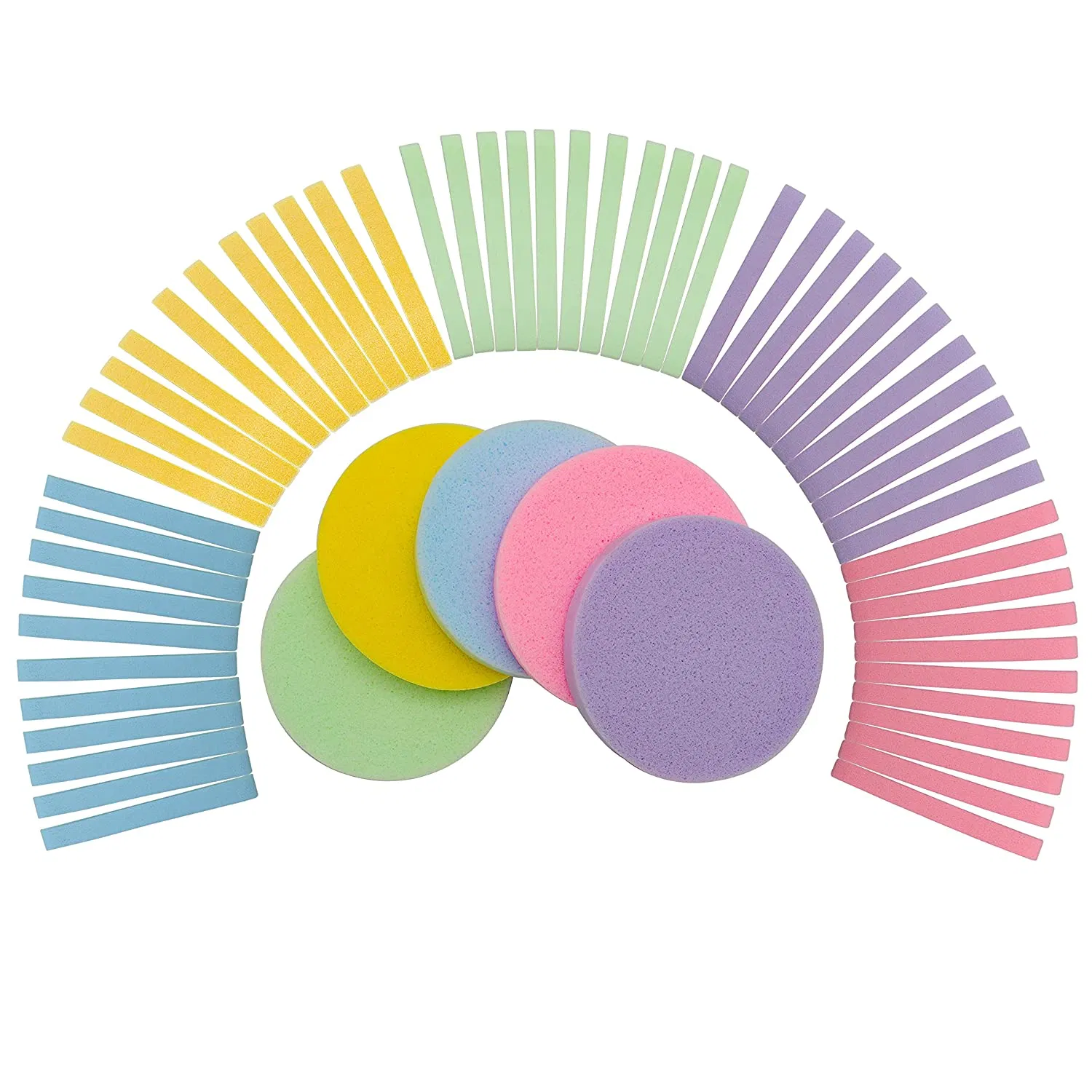 Facial Cleansing PVA Professional Face Cleanser Face Sponge Pads Exfoliating SPA Sponges Makeup Removal