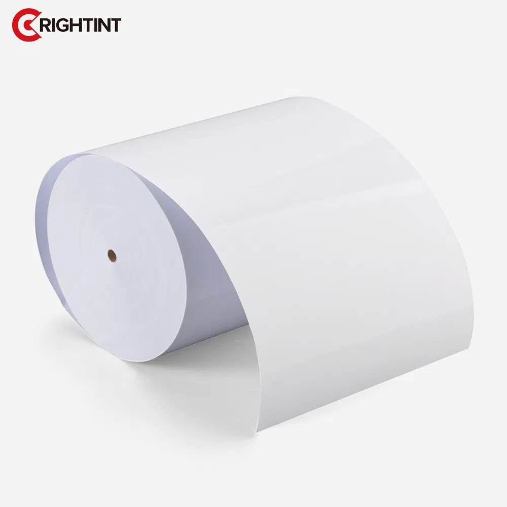Factory jumbo rolls for industrial product identification labels self adhesive label roll