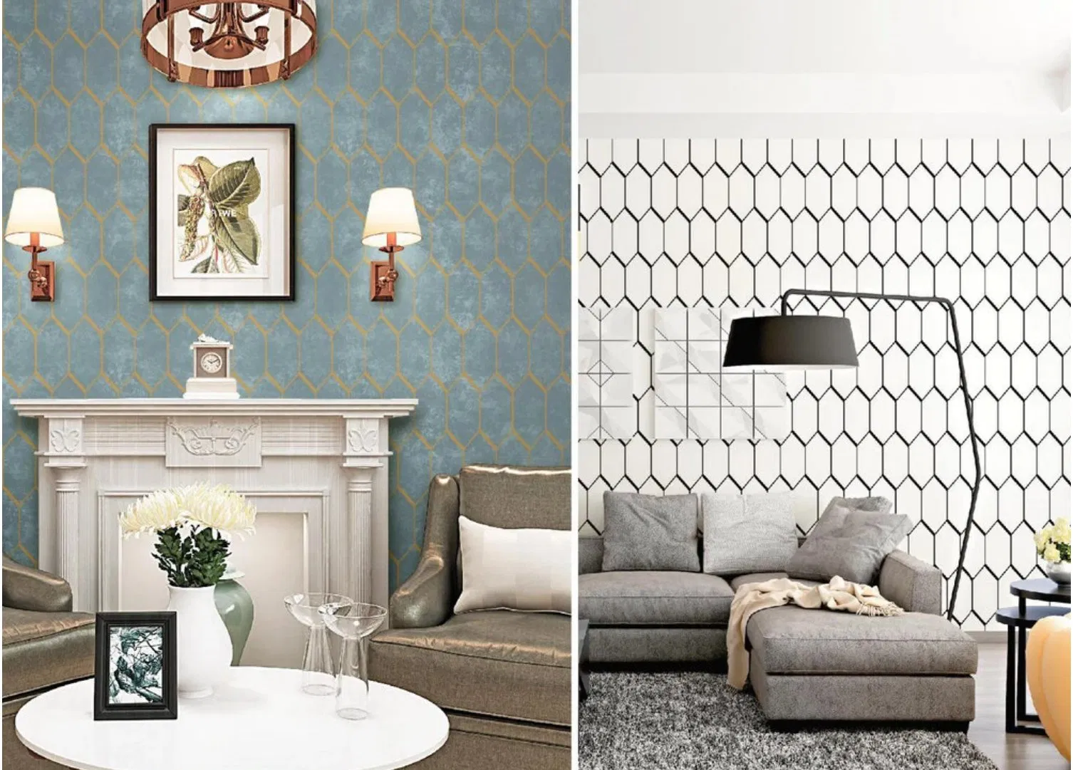 Hot Selling Adhesive Bedroom Wallpaper Marble Sticker Home Decorative Paper