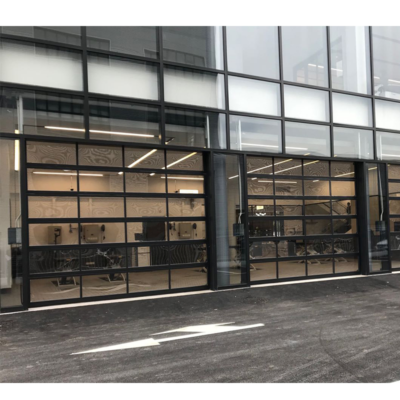 China Supplier Customized Modern Design Automated Galvanized Steel Overhead Insulated Sectional Garage Door