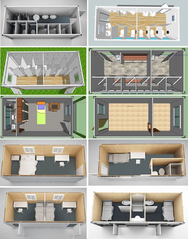 2023 New Luxury Design Living Container House Home Garage Garden House Prefab House