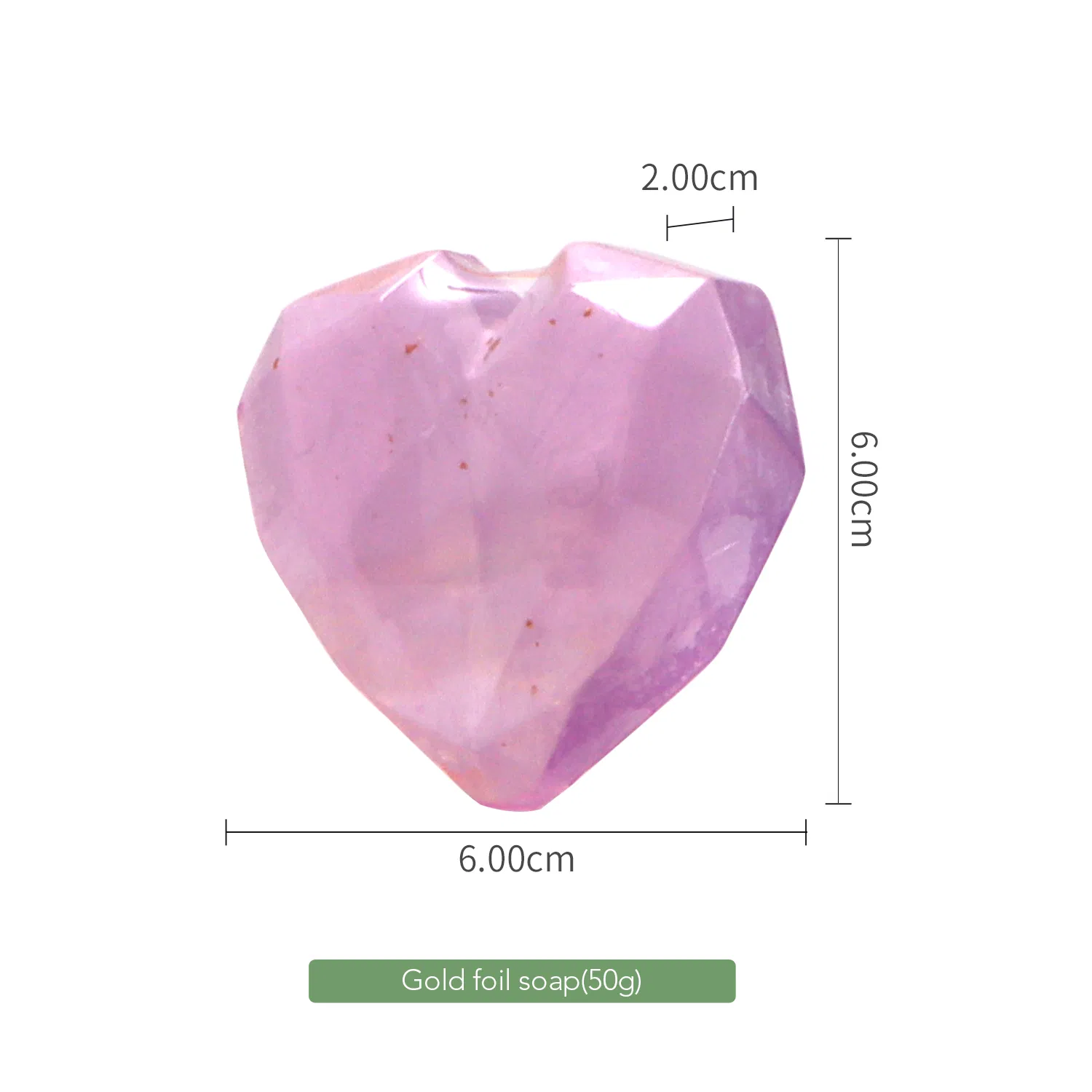 Luxury Manufacturer Custom Label Heart Shape Mini Size SPA Travel Bath Soap