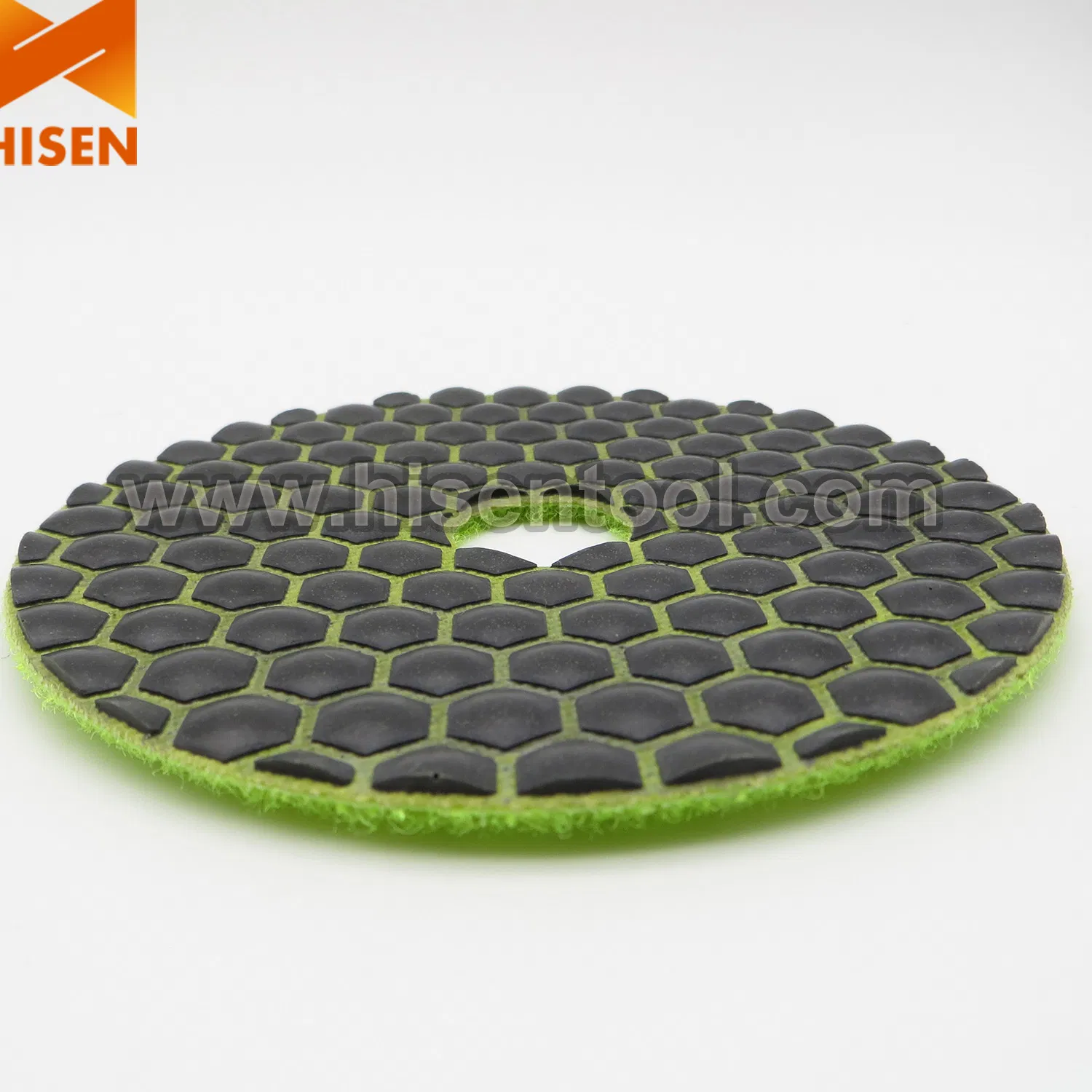 Professional 100mm Diamond Dry Flexible Polishing Pads for Granite, Marble